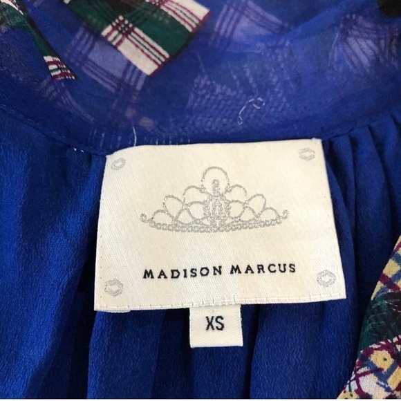 Madison Marcus blouse patch print Silk - Picture 12 of 16